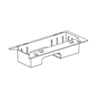 Hanwha Vision SHS-165F Unterputzgehäuse, mit Abdeckung weiß und dunkelgrau, für TID-600R