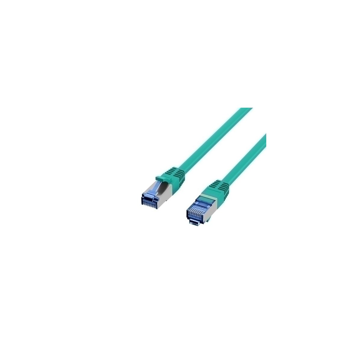 Cat.6A RJ45 Patchkabel superflex grün 0,15m Dallmeier