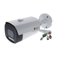 eneo INB-68M2812MFA Netzwerk Kamera Bullet, 24h Farbe, 3840x2160, Tag/Nacht, WDR, AI, 2,8-12mm, IR, 12VDC, PoE, IP67