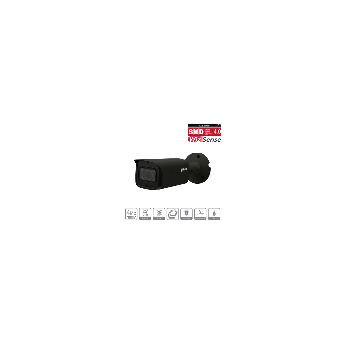 Dahua - IPC-HFW3441TP-ZS-S2-Black - IP - Bullet