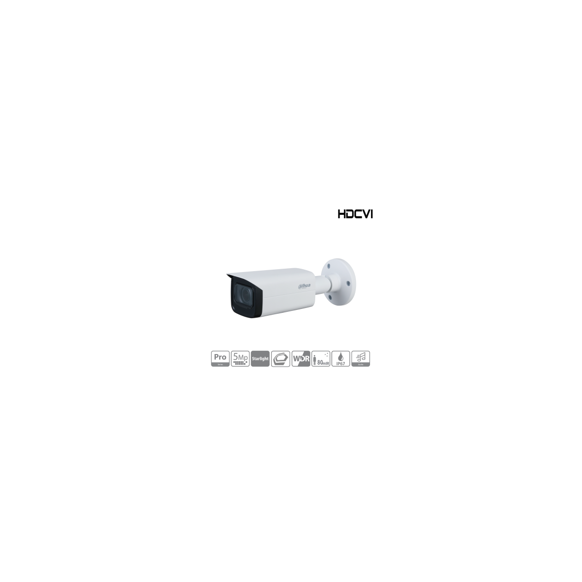 Dahua - HAC-HFW2501TUP-Z-A-DP-S2 - HDCVI - Bullet - AC/DC