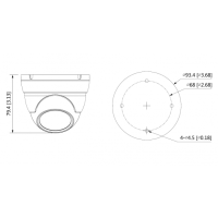 Dahua - HAC-HDW1200MP-0280B-S5 - HDCVI - Eyeball