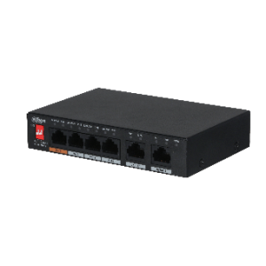 Dahua - PFS3006-4ET-60-V2 - Switch - 4 PoE