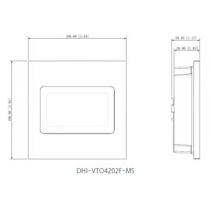 Dahua - VTO4202F-MS - LCD Display Modul