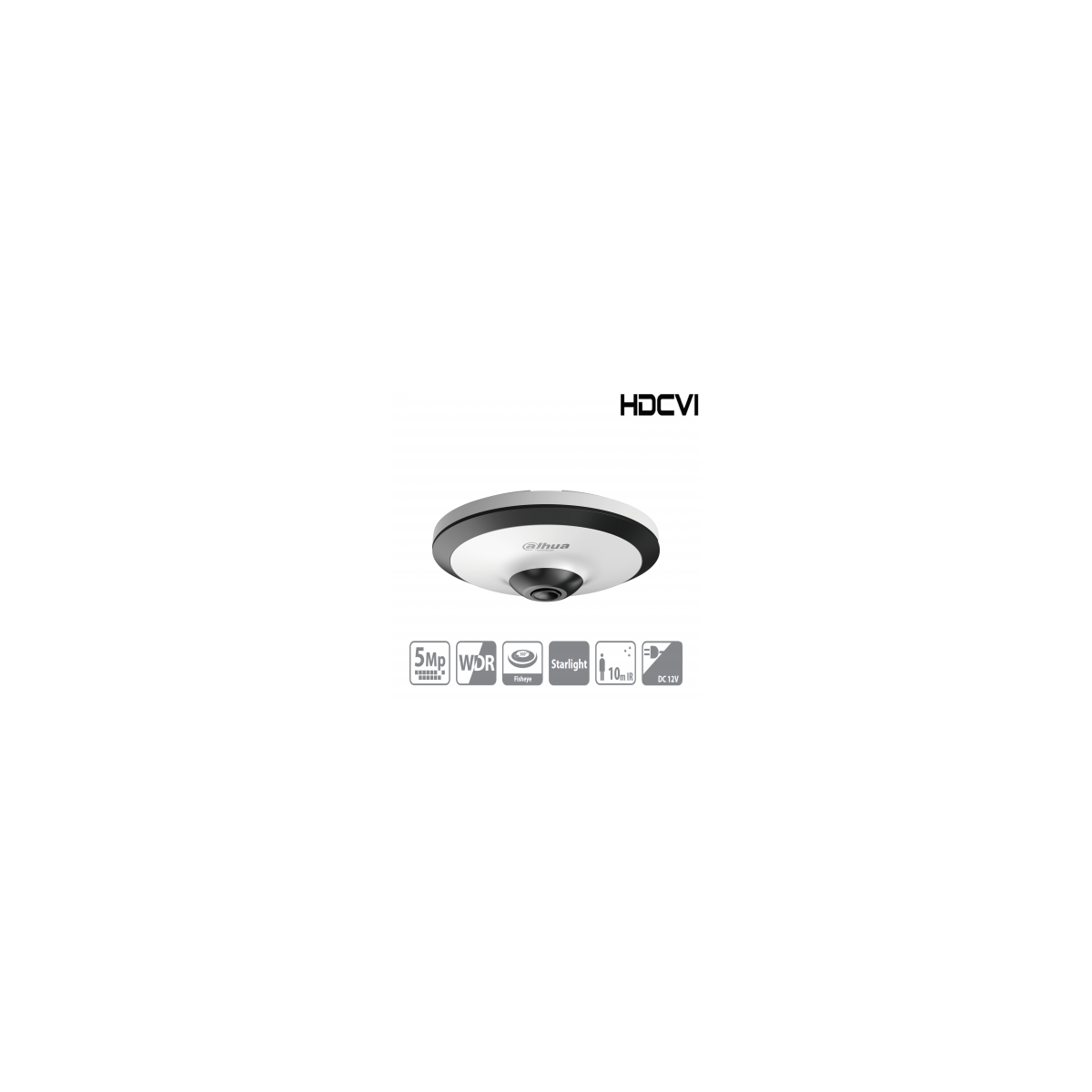 Dahua - HAC-EW2501P - HDCVI - Fisheye