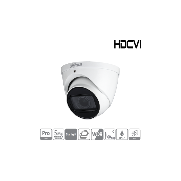 Dahua - HAC-HDW2501TP-Z-A-S2 - HDCVI - Eyeball
