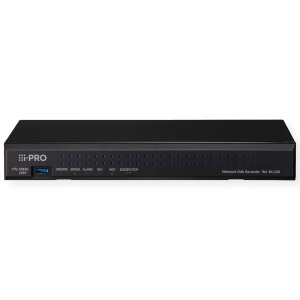 i-PRO WJ-NU300KG NVR Netzwerk-Videorekorder, 16-CH, 8x PoE