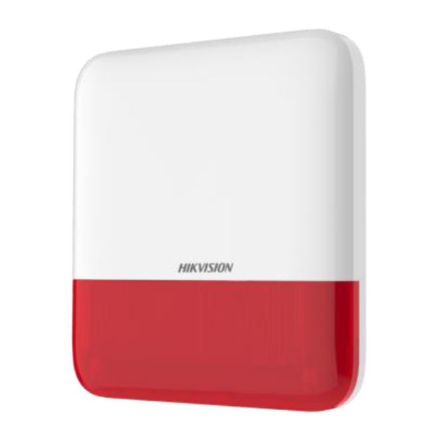 HIKVISION DS-PS1-E-WE (red)