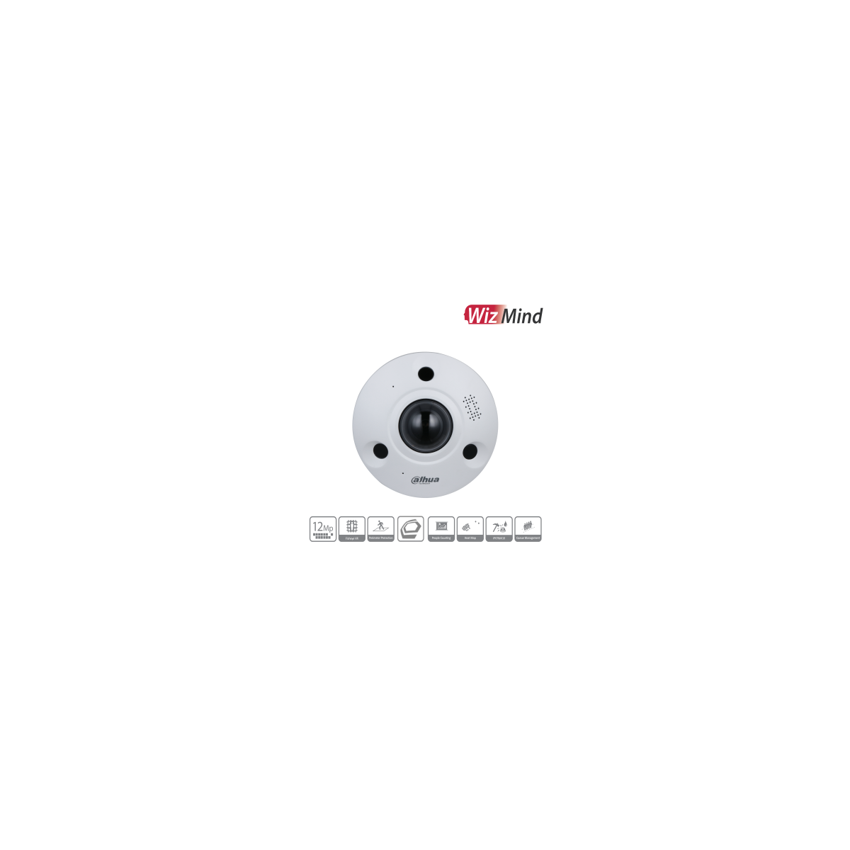 Dahua - IPC-EBW81242-AS-S2 - IP - Fisheye