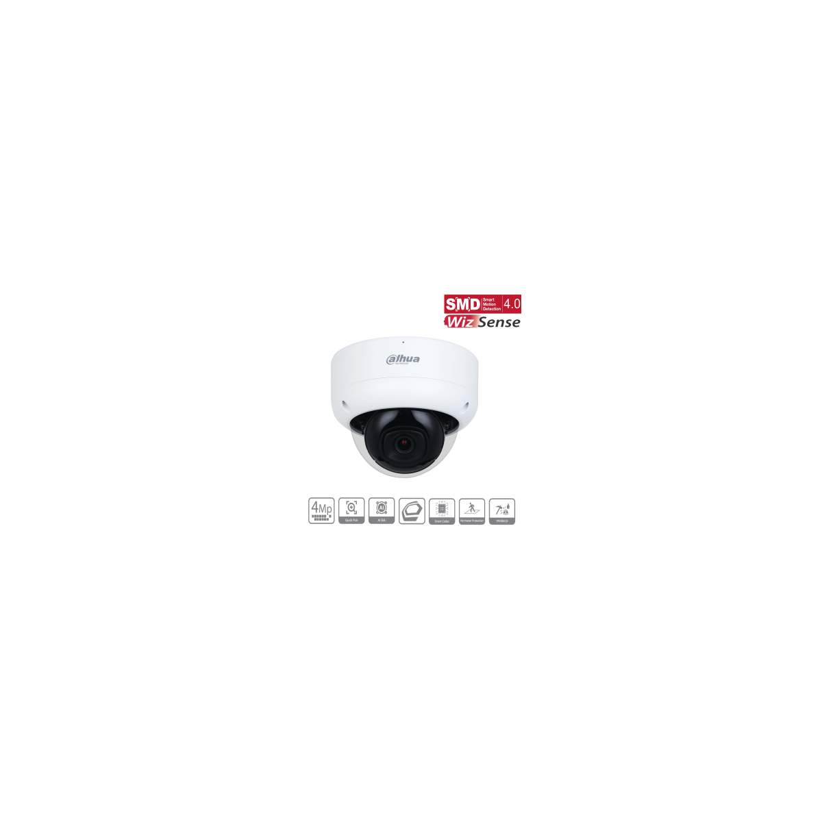 Dahua - IPC-HDBW3441EP-S-0280B-S2 - IP - Dome