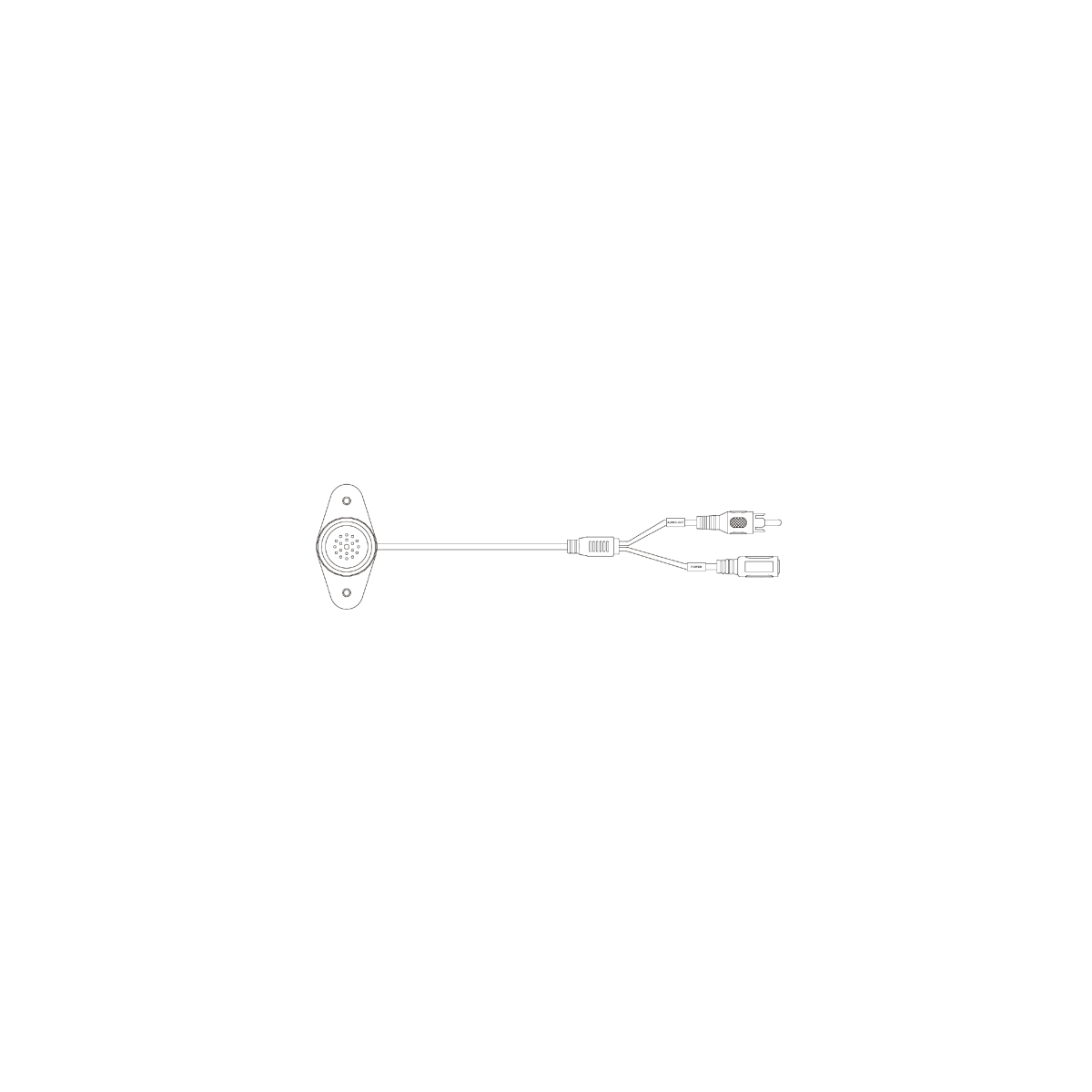 Dahua - HAP100 - Loch Mikrofon box