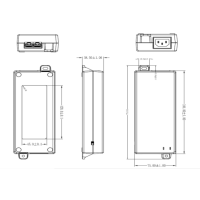 Dahua - TAM01GT01GT-75 - PoE Injektor 75W