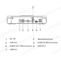 Dahua - NVR4104-EI - NVR - 4 Kanal