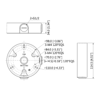 Dahua - PFA136-B - Zubehör - Anschlussdose