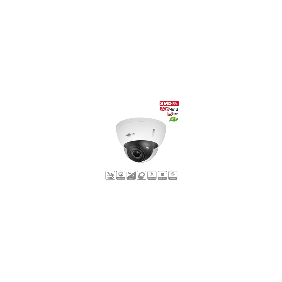 Dahua - IPC-HDBW5241EP-ZE-S3 - IP - Dome