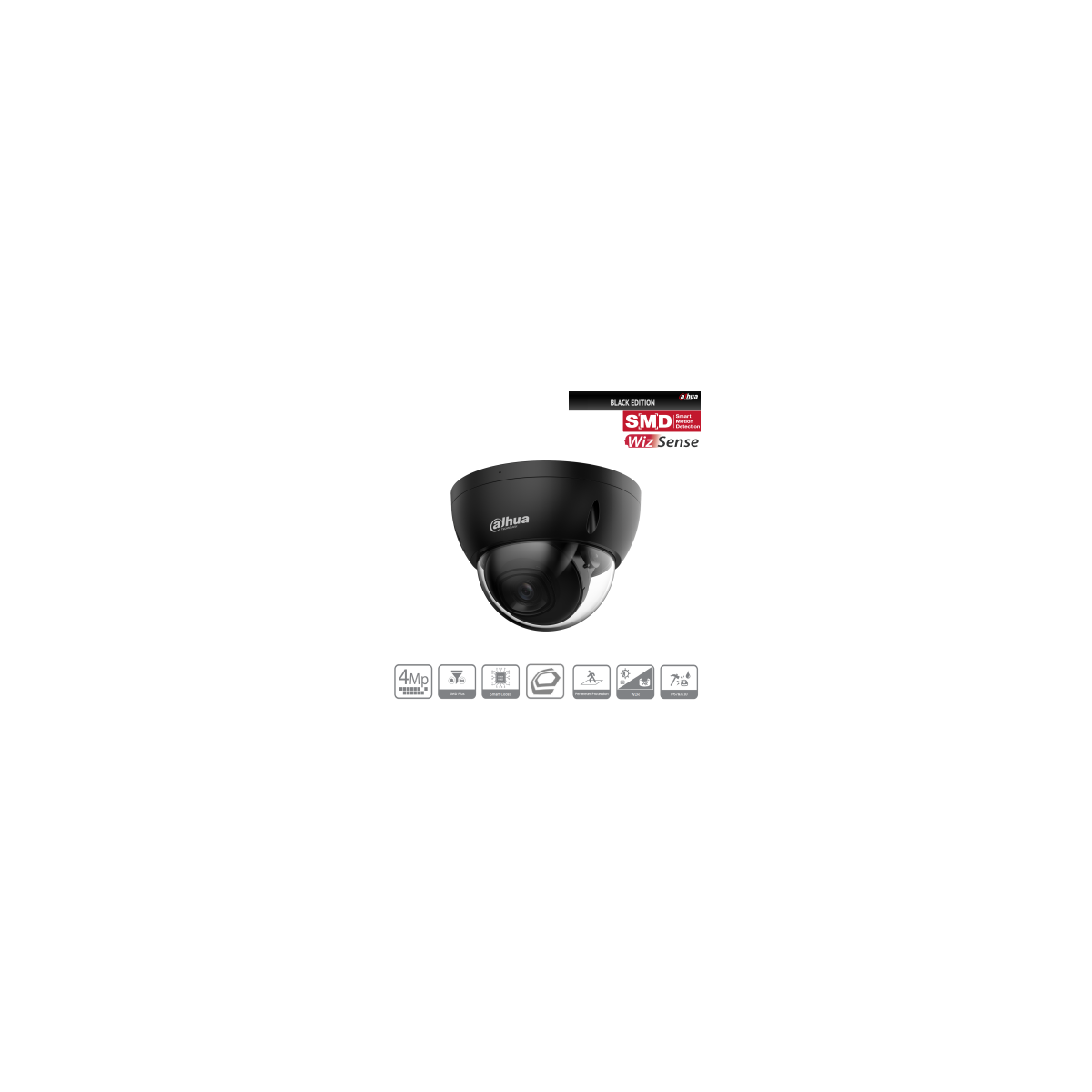 Dahua - IPC-HDBW2441EP-S-0280B-B - IP - Dome