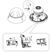 Dahua - IPC-HDBW2441EP-S-0280B-Black - IP - Dome