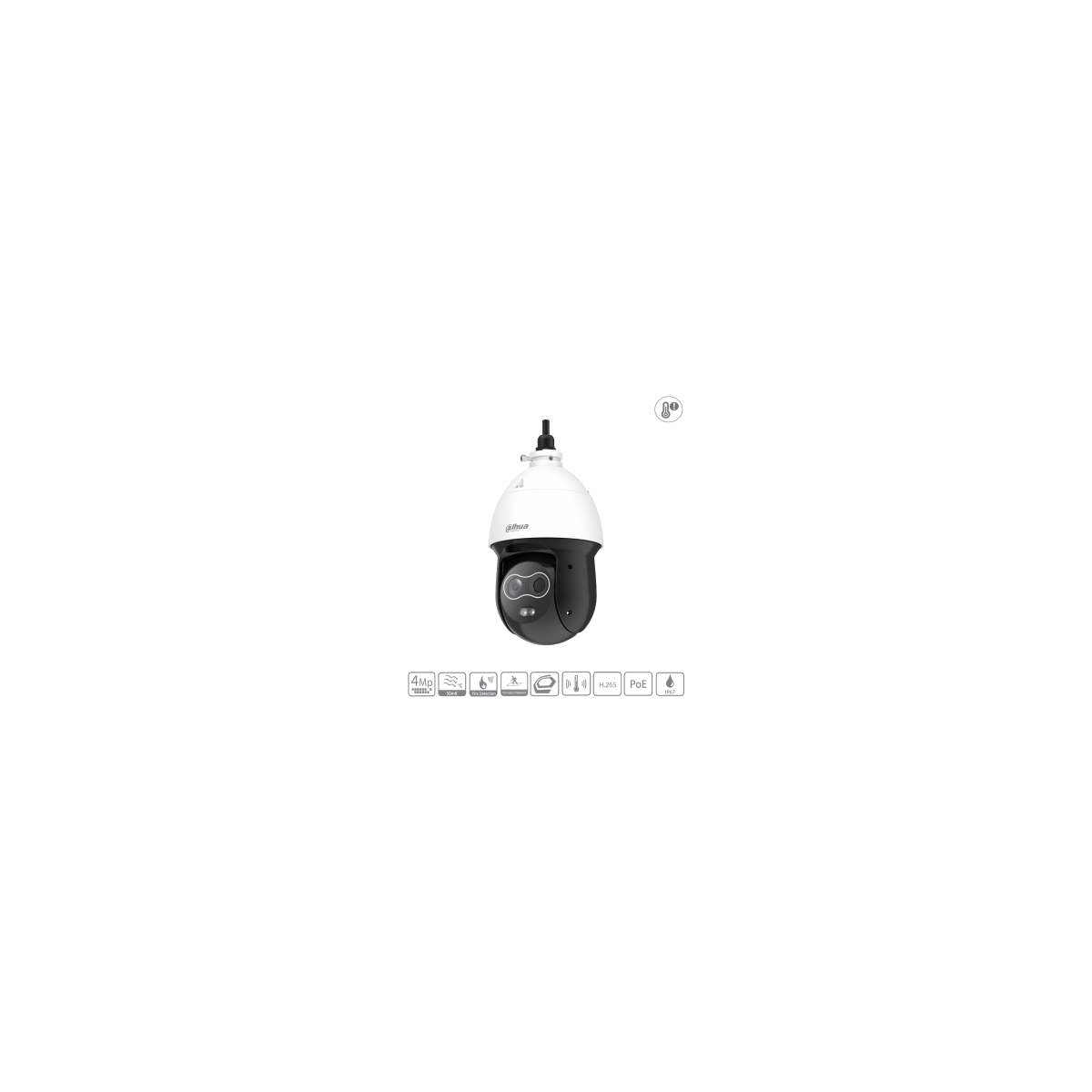 Dahua - TPC-SD2241-TB7F8-DW-S2 - Thermal PTZ