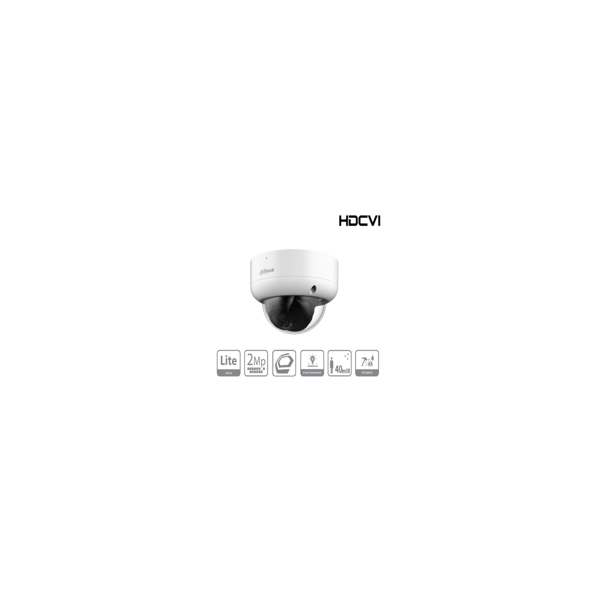 Dahua - HAC-HDBW1200EAP-0280B-S6 - HDCVI - Dome