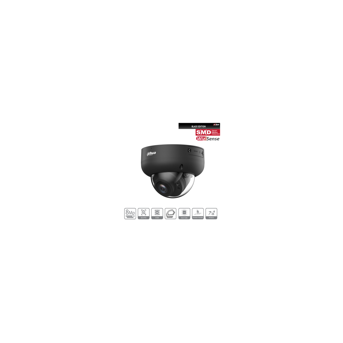 Dahua - IPC-HDBW3841RP-ZS-S2-B - IP - Dome