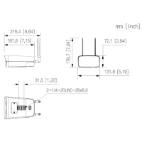 Dahua - IPC-HFW3441DGP-AS-4G-NL668EAU-B-0280B - IP - Bullet - 4G