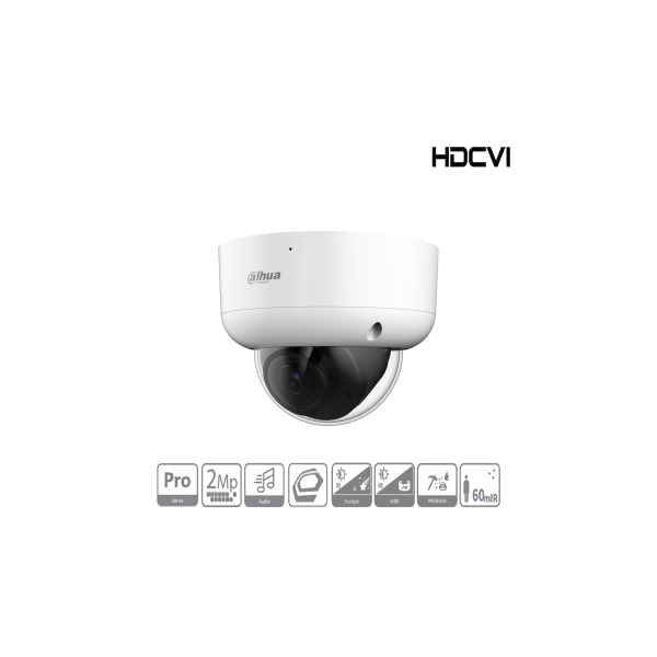 Dahua - HAC-HDBW2241RAP-Z-A-S2-DIP - HDCVI - Dome