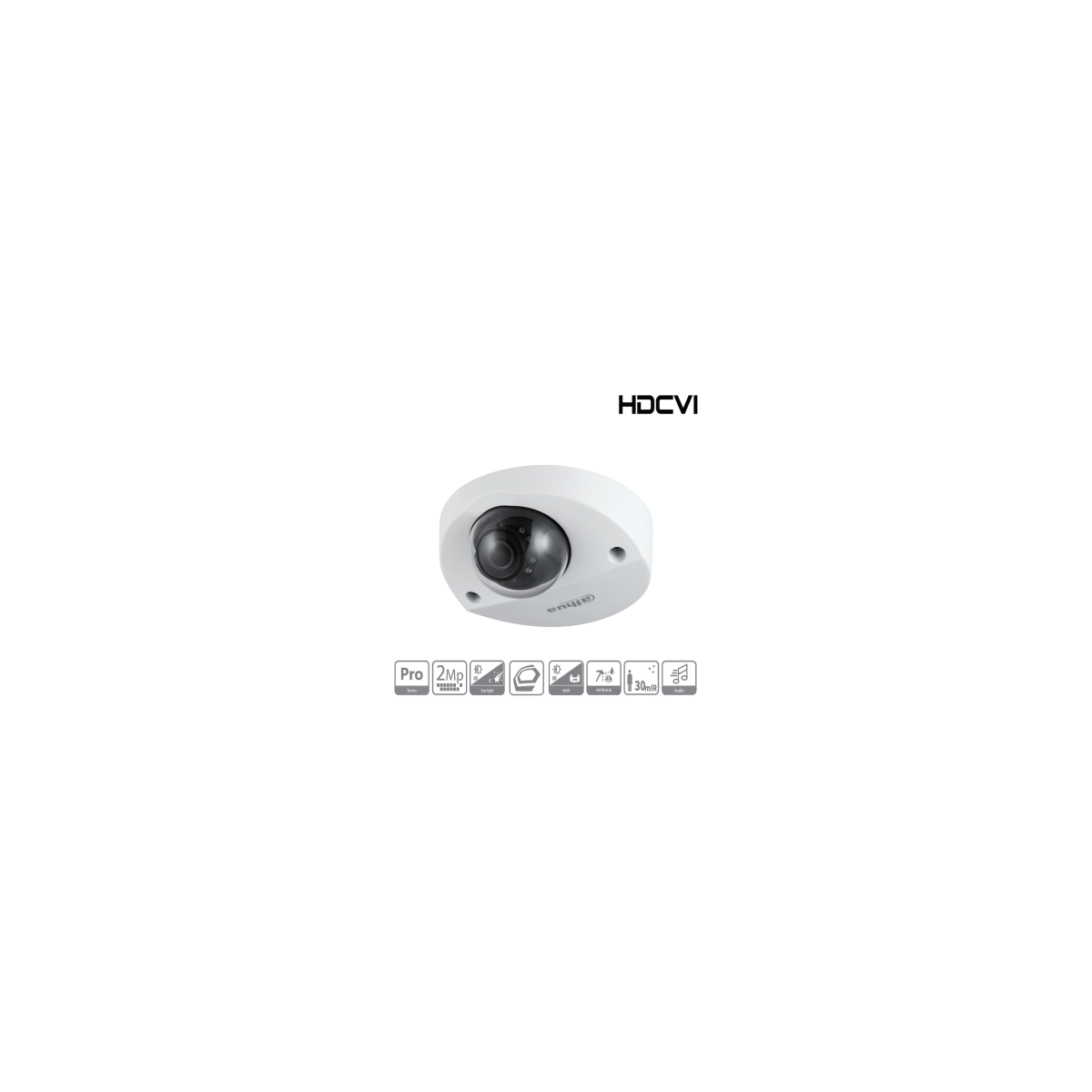 Dahua - HAC-HDBW2241FP-A-0280B-S2-DIP - HDCVI - Dome