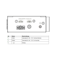 Dahua - LR2110-8ET-120 (V2.0) - Switch - 8 ePoE - 1 SFP