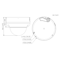 Dahua - IPC-HDBW5442RP-ASE-0280B-S3 - IP - Dome