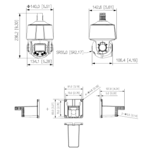 Dahua - SD3E205DB-GNY-A-PV1 - IP - PTZ