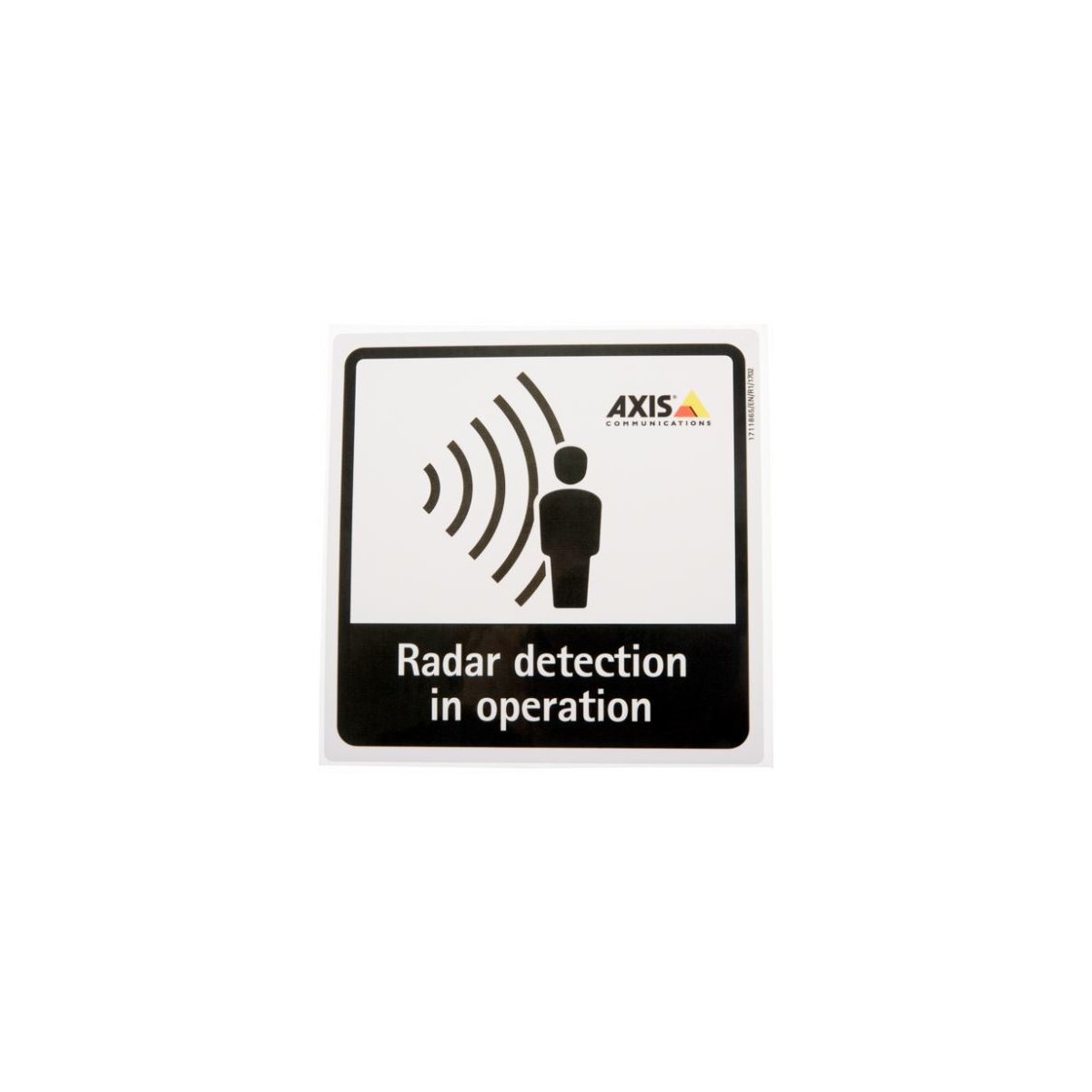 RADAR DETECTION STICKER EN 10PCS