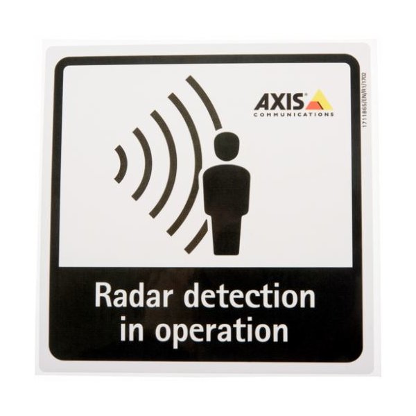 RADAR DETECTION STICKER EN 10PCS