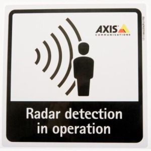 RADAR DETECTION STICKER EN 10PCS