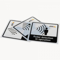 RADAR DETECTION STICKER EN 10PCS