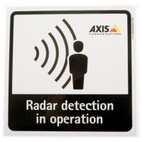 RADAR DETECTION STICKER EN 10PCS