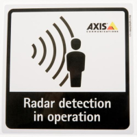 RADAR DETECTION STICKER EN 10PCS