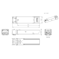 Dahua - GSFP-850-MMF - 1,25G-550m - Double Fiber - Multi Mode