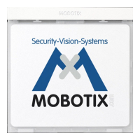 Mobotix Infomodul mit LEDs, weiß