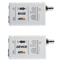 Axis T8640 POE+ OVER COAX ADAP, Base/Device Set