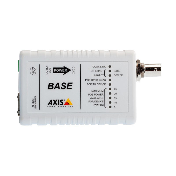 Axis T8641 POE+ OVER COAX BASE, Base Einheit