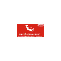 ABUS Warnschild Videoüberwachung, 200x100 mm