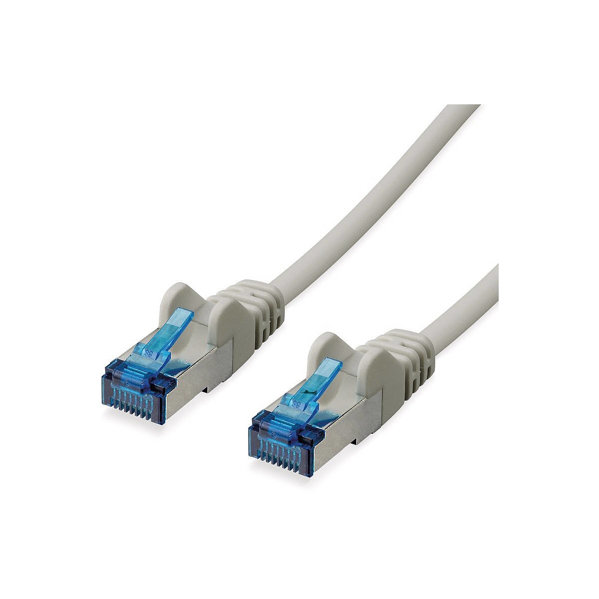 ABUS TVAC40811 CAT 6A S/FTP PIMF Patchkabel 1 m