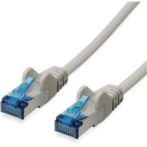 ABUS TVAC40811 CAT 6A S/FTP PIMF Patchkabel 1 m