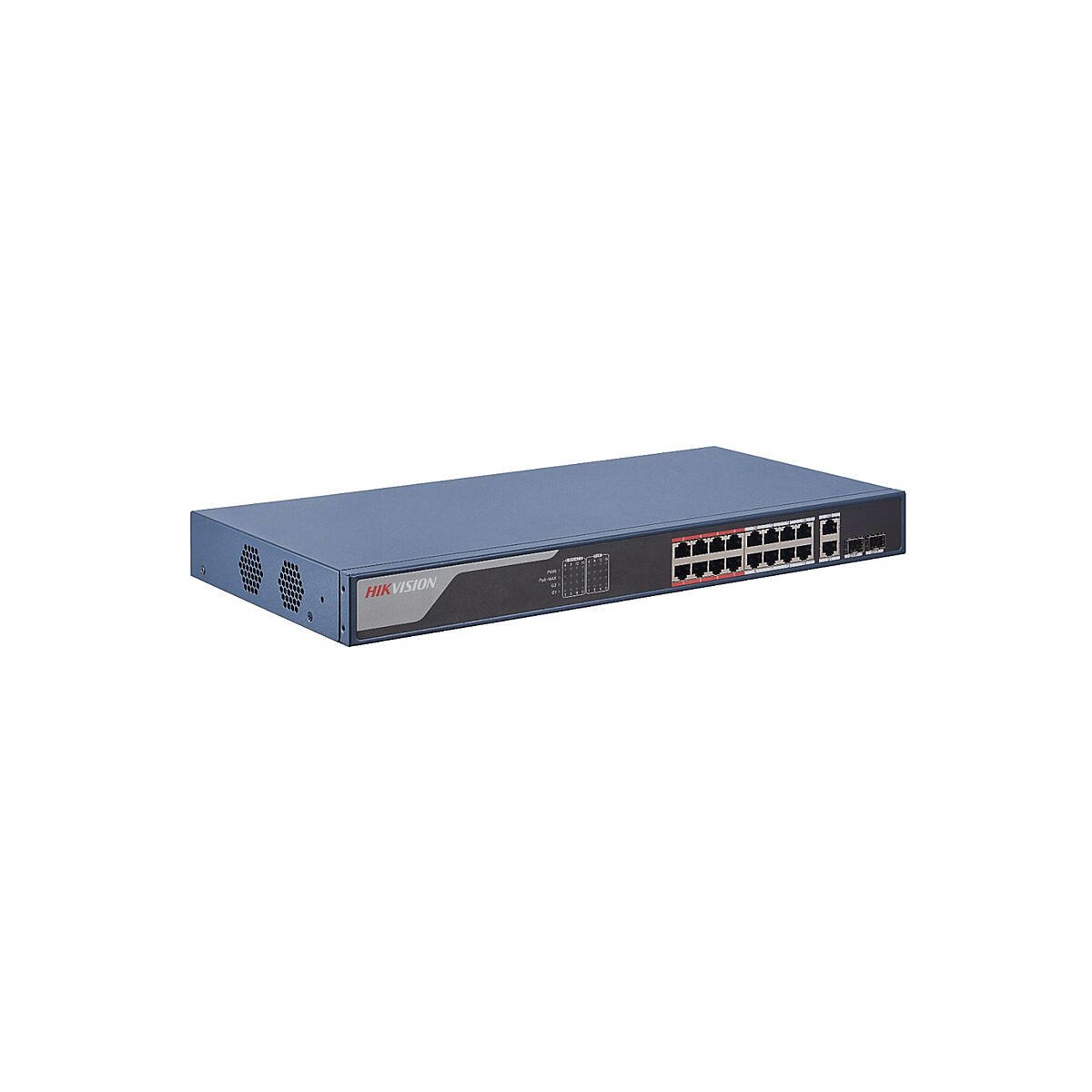 HIKVision DS-3E1318P-EI 16-Port PoE Switch, L2 man