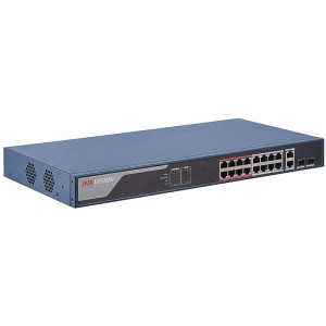 HIKVision DS-3E1318P-EI 16-Port PoE Switch, L2 man