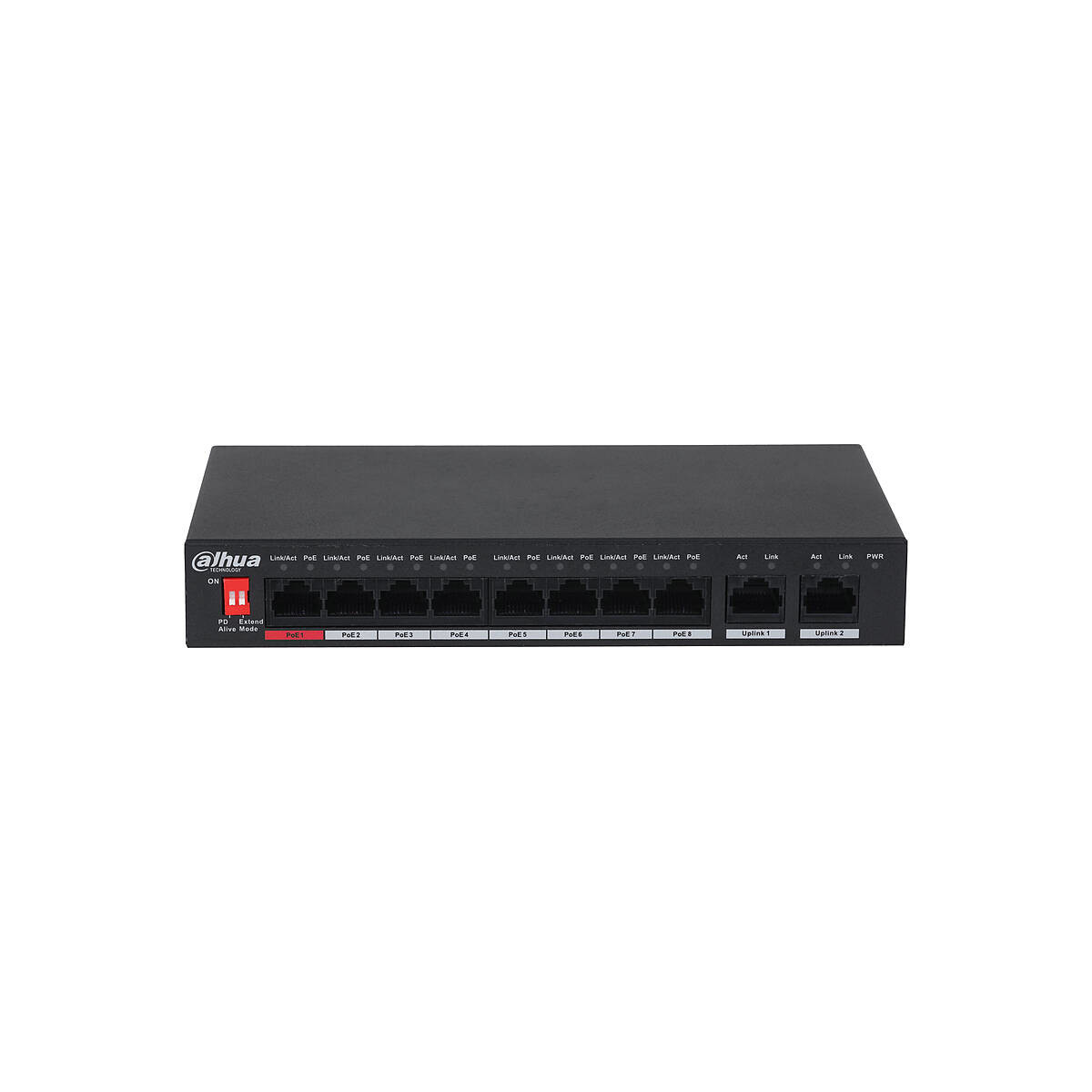 Dahua - PFS3010-8ET-96-V2 - IP Switch 8-Port PoE