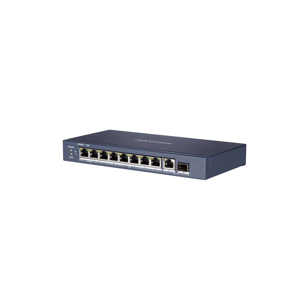 HIKVision DS-3E0510HP-E 8-Port PoE Switch, L2 unm.