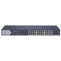 HIKVision DS-3E1526P-SI 24-Port PoE Switch, L2 man