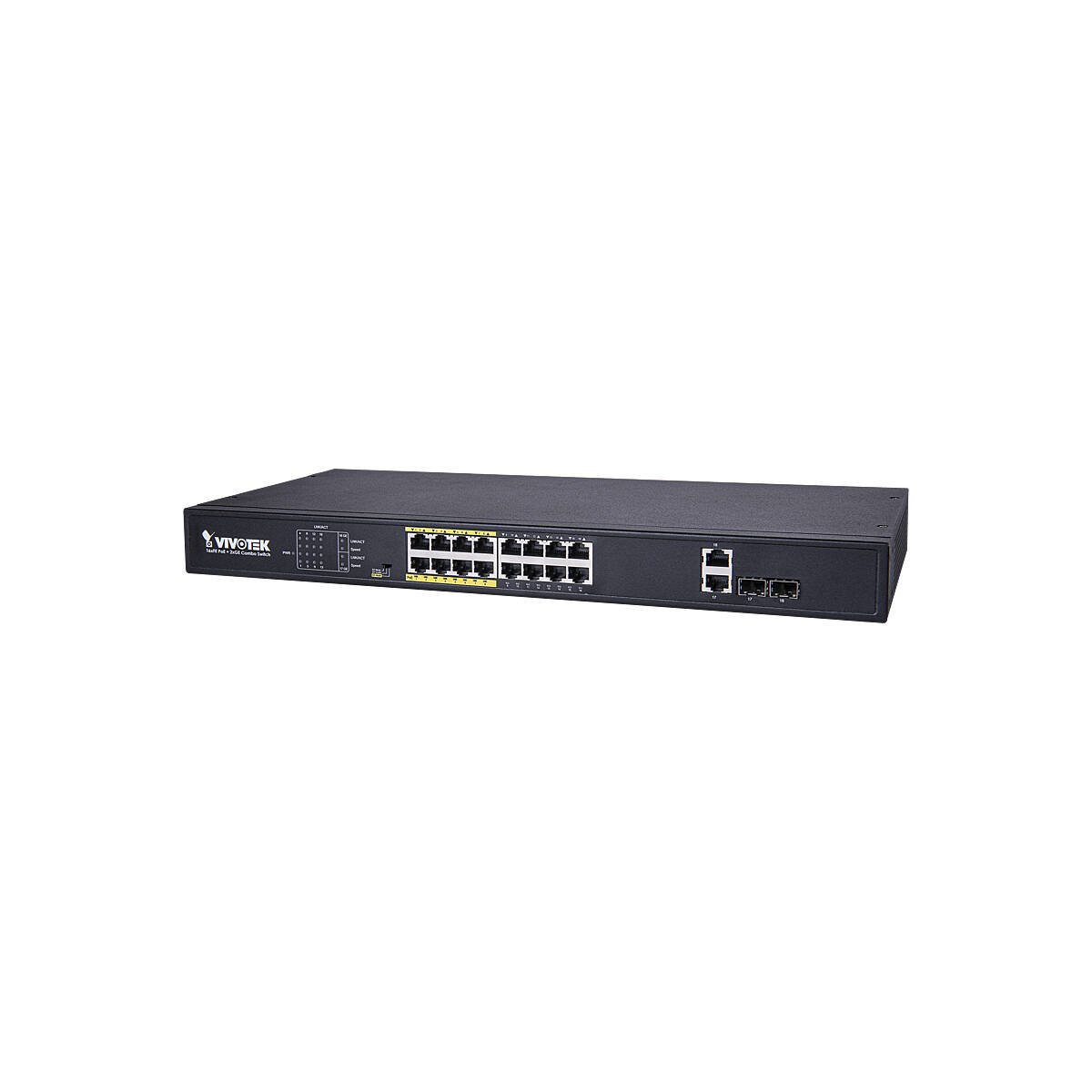 VIVOTEK AW-FGT-180D-250 Switch unman. 18-Port, PoE