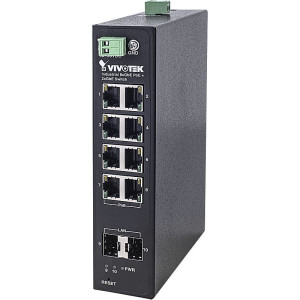 VIVOTEK AW-IHT-1000 Switch unman. 10-Port, PoE+